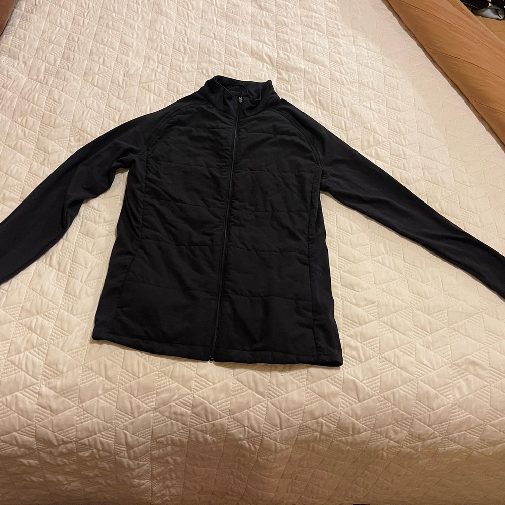 Footjoy Black Zip-Up Jacket